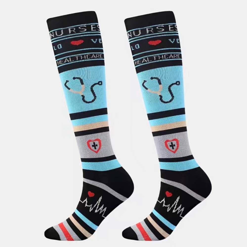 🍒🍒 Nurse Compression Knee Length Socks